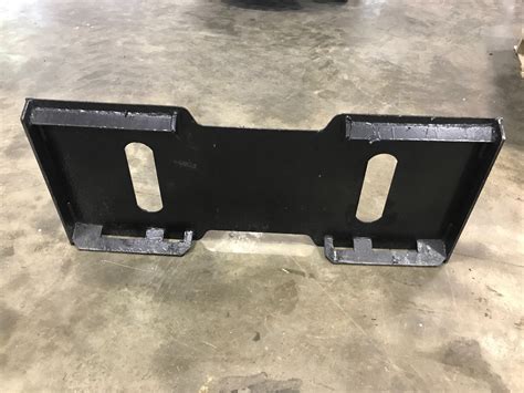 adaptor plates for skid steer|heavy duty skid steer plate.